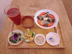 "Mediterranean Menu - Back to my Roots" Raw Set by Chef Tina Barrat at Yu Dei 余地 in Kowloon