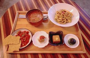 "Fall Season in Italy" Raw Set by Chef Tina Barrat at Yu Dei 余地 in Kowloon