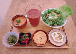 "Theme Trip to Africa" Raw Set by Chef Tina Barrat at Yu Dei 余地 in Kowloon