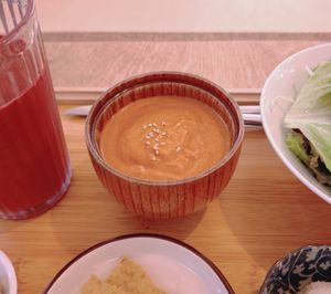 Raw Vegan Soup at Yu Dei 余地 in Kowloon