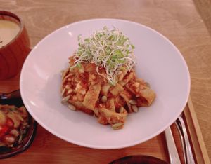 Raw Zucchini at Yu Dei 余地 in Kowloon