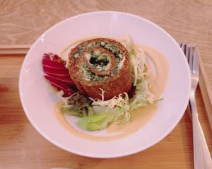 Raw Vegan Roulade at Yu Dei 余地 in Kowloon