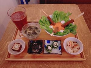 "Greek Origins" Raw Set by Chef Tina Barrat at Yu Dei 余地 in Kowloon