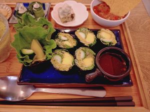 Raw Vegan Sushi at Yu Dei 余地 in Kowloon