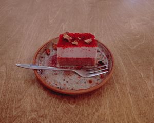Raw Vegan Lychee Cake at Yu Dei 余地 in Kowloon