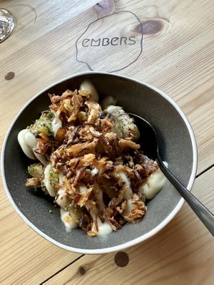 Potato Salad - husband feigned a feint as it was soooo good!  at Embers  in Brighton
