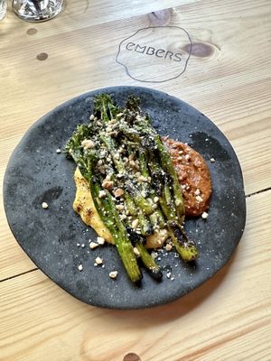 Charred Broccoli   at Embers  in Brighton