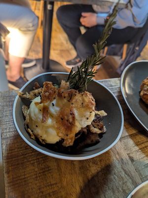 One of my favourite dishes ever - potatoes at Embers  in Brighton