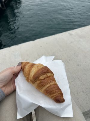 Plain croissant  at Delizie Siciliane in Sliema