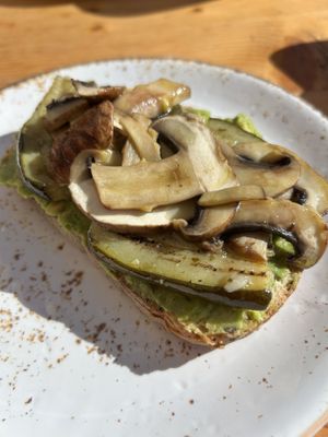 Build your own brunch - choice of breads and veg toppings  at Madness Coffee Benidorm in Benidorm