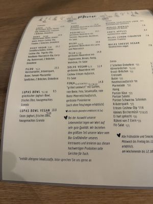 Viele vegane Optionen  at Café Harold in Schopfheim