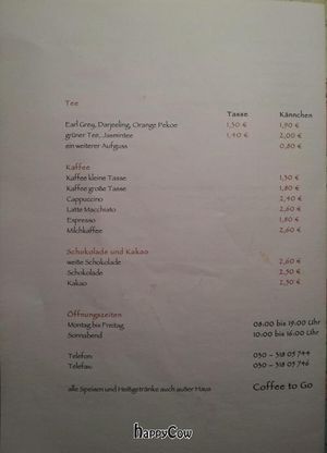 LÃª Orchid V Noir menu, page 3 at Le Orchid V Noir in Berlin