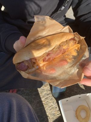 Hot dog  at Plant Bun in Turin