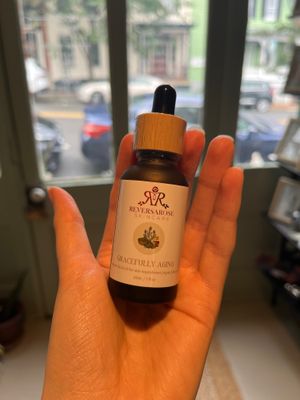 My fav facial oil at ReversaRose Organic Skincare in Shepherdstown
