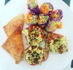 yummy takeaway at Veggie Mama in Kowloon