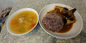 Lunch Special 50 HKD at Veggie Mama in Kowloon