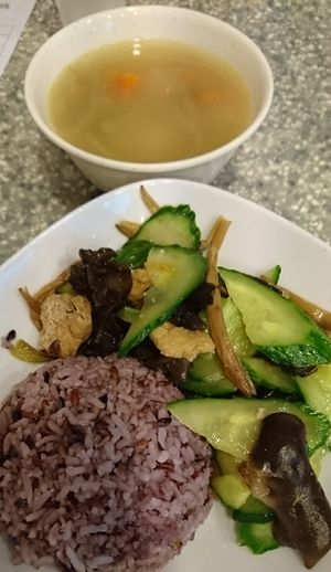   at Veggie Mama in Kowloon