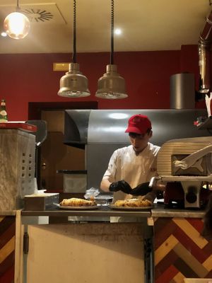   at Pizzium - Via Arco in Milan