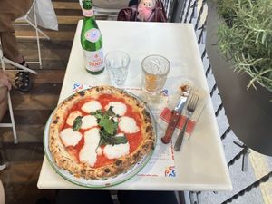 Vegan margherita pizza    at Pizzium - Via Arco in Milan