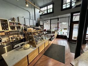   at Hudson Bay Cafe in Oakland