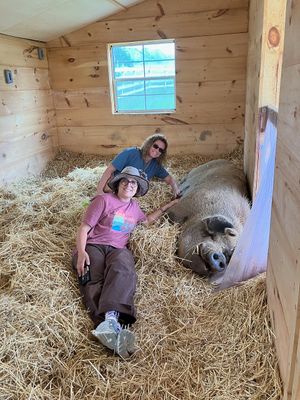  at Arthur's Acres Animal Sanctuary in Parksville