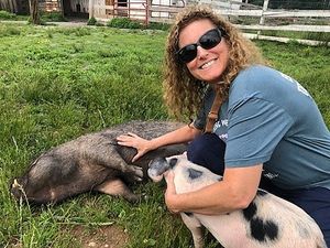  at Arthur's Acres Animal Sanctuary in Parksville