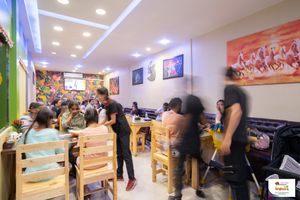 dinner time at shree hare krishna at Shree Hare Krishna in Phuket