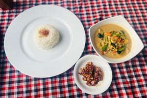 Balinese Vegetable Curry at Warung Bukit in Pemuteran