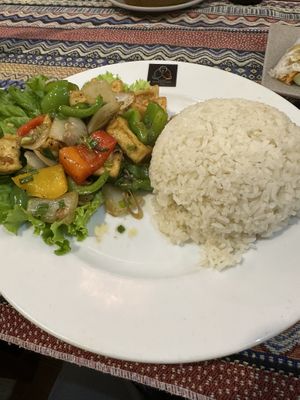 Lemongrass tofu  at Lantern Vietnamese Restaurant - Nhà hàng Đèn Lồng Việt in Phong Nha