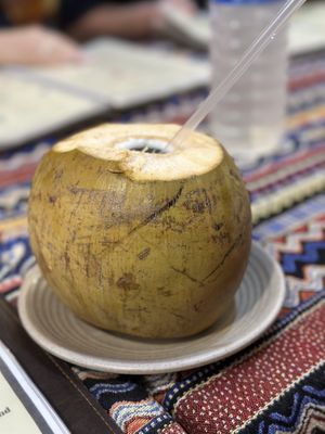 Coconut waterr  at Lantern Vietnamese Restaurant - Nhà hàng Đèn Lồng Việt in Phong Nha