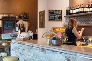 Counter at RetroBar in Verona