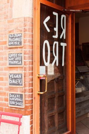 Retro bar in morning at RetroBar in Verona