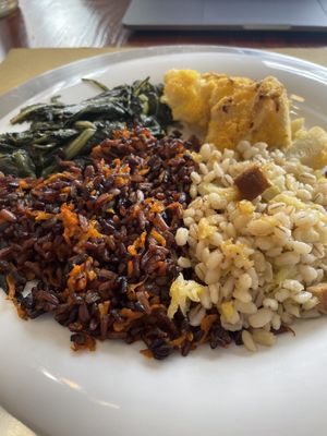 Cauliflower, Spinach, Risso…Yummy   at Cibó Vegan Food in Milan