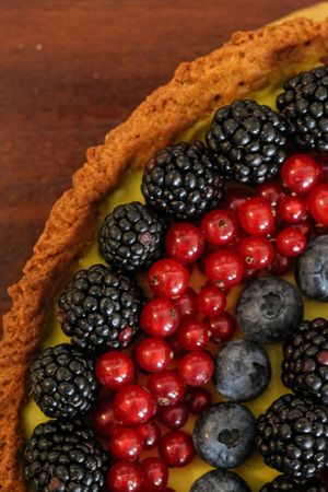 crostata vegan di frutta  at Cibó Vegan Food in Milan