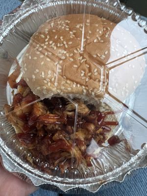 Bbq sandwich !   at Kei's Vegan Eatz in Spring