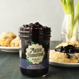 Blueberry Jam at Maine Homestead Market in Lyman