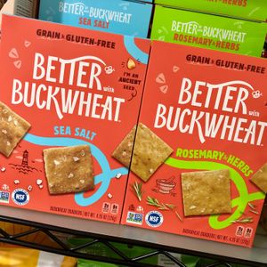 Better with Buckwheat Crackers at Maine Homestead Market in Lyman