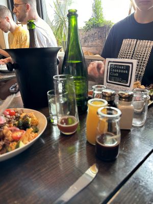 Mimosa kit  at GROW Café + Bistro in Saugatuck