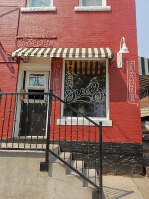 Pick up area at Buds in Salt Lake City