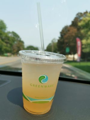 Lavender lemonade at Buds in Salt Lake City