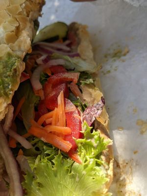 Mediterranean veggie at Buds in Salt Lake City