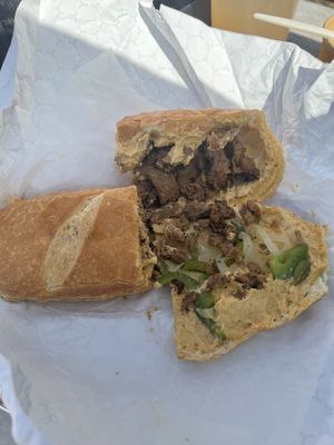 Cheesesteak   at Buds in Salt Lake City