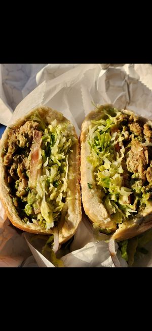 Pesto sub at Buds in Salt Lake City