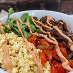 Tofu ScramBowl at Earthling Grill in Steilacoom