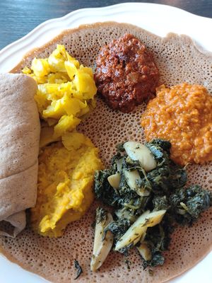 Ethiopian Mix at Fröjas Sal in Uppsala