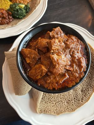 Etiopisk tibsi  at Fröjas Sal in Uppsala