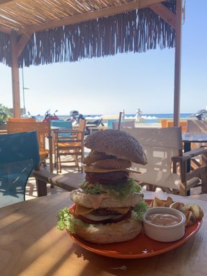  at Loco Vegan Beach Bar in Crete