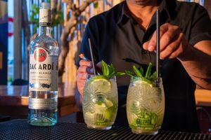  at Loco Vegan Beach Bar in Crete