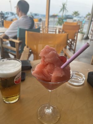   at Loco Vegan Beach Bar in Crete