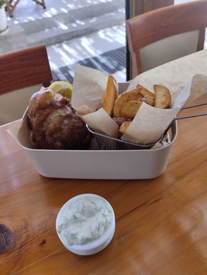  at Loco Vegan Beach Bar in Crete